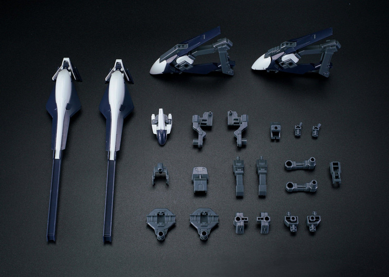Effect Wings Advance of Zeta 1/144 AOZ001 G-Parts Hrududu II Upgrade Kit for Gundam FF-X29A (Gray)